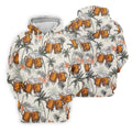 Tropical Palm Trees and Frosty Beer Mug Hawaiian Golf Polo, Golf Tops For Women, Golfing Apparel