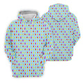 Colorful Popsicle Summer Pattern Golf Shirt, Golf Polo For Women, Printed Golf Shirt