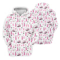 Pink Golf Cart Ribbon Breast Cancer Polo Shirt, Womens Golf Polo, Golf Tops For Women