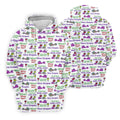 Wine Lover Golf Shirt, Grape Humor Print, Golf Shirts For Men