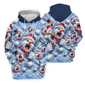 Christmas Screaming Snowman Polo Shirt, Christmas Golf Shirt For Women, Golf Apparel