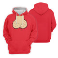 Red Funny Dickhead Faux Chest Golf Shirt, Golf Polo Shirts For Men, Mens Golf Apparel