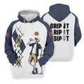 Funny Skeleton Golfer Drinking Beer Polo Shirt, Mens Golf Polo, Golf Apparel For Men
