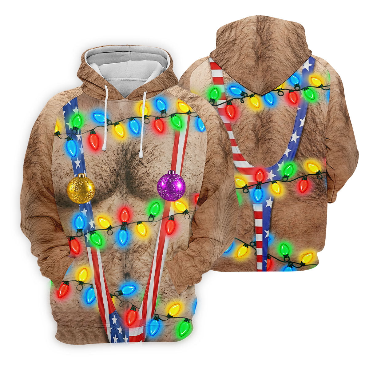 Lights Suspenders Christmas Golf Shirt, Golf Polo Shirts For Men, Mens Golf Shirts