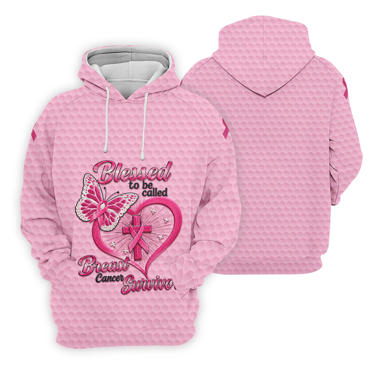 Blessed To Be Called Breast Cancer Survivor Golf Shirt, Mens Golf Polo, Golf Shirts For Men