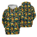 Funny Sasquatch Holding Beer Mugs Hawaiian Golf Polo, Golf Tops For Women, Golfing Apparel