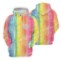 Autism Awareness Watercolor Rainbow Ladies Golf Tops, Women's Golf Shirts, Ladies Golf Polos,