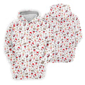 Festive Christmas Wine Glasses Golf Polo Shirt, Mens Golf Polo, Golf Apparel For Men