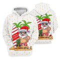 Women's Vacation Mode Santa Golf Shirt, Christmas Golf Shirt, Women’s Golf Apparel