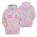 Fight Cancer Pink Ribbon Breast Cancer Polo Shirt, Golf Shirts For Men, Mens Polo Shirts