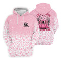 Custom Name In October We Wear Pink Halloween Golf Shirt, Men's Golf Shirt, Hawaiian Golf Shirt
