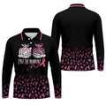 Save The Pumpkins Skeleton Breast Cancer Polo Shirt, Mens Golf Polo, Printed Golf Shirts