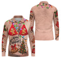 Merry Gingerbread Bra Christmas Golf Shirt, Mens Golf Shirts, Polo Shirts For Men