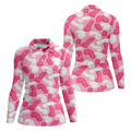 Funny Pink Frosted Cookie Adult Golf Shirt, Women’s Golf Tops, Golf Polo For Women