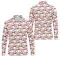 Cowboy Ghost Howdy Halloween Fun Golf Shirts For Men, Polo Shirts For Men, Golfing Apparel