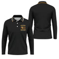 I Just Want To Play Golf Drink Beer And Take Naps Black Golf Shirt, Men's Funny Golf Shirts
