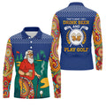 Funny Bearded Golfer With Paisley Pants Golf Polo Shirt, Printed Golf Shirts, Golf Apparel For Men
