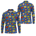 Funny Comic Pop Art Golf Shirt, Fun Golf Polo Shirt, Golf Shirts For Men