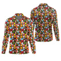 Festive Christmas Golf Tops For Men, Christmas Golf Shirt, Polo Shirts For Men, Golf Gift For Men