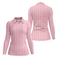 Naughty Couple Hot Positions Fun Women's Golf Shirts, Women's Golf Tops, Ladies Golf Shirts