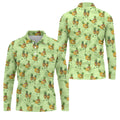 Pineapple Couple Naughty Position Fun Golf Shirts For Men, Valentines Golf Gift, Polo Shirts For Men