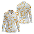 Mine Mine Mine Golf Shirt, Funny Seagull Beach Pattern, Golf Shirt For Women