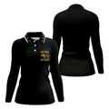 I Just Want To Play Golf Drink Beer And Take Naps Black Golf Shirt, Fun Women's Golf Shirts
