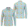 Tropical Cocktail Drinks Pattern Golf Shirt, Mens Golf Shirts, Golf Apparel For Men