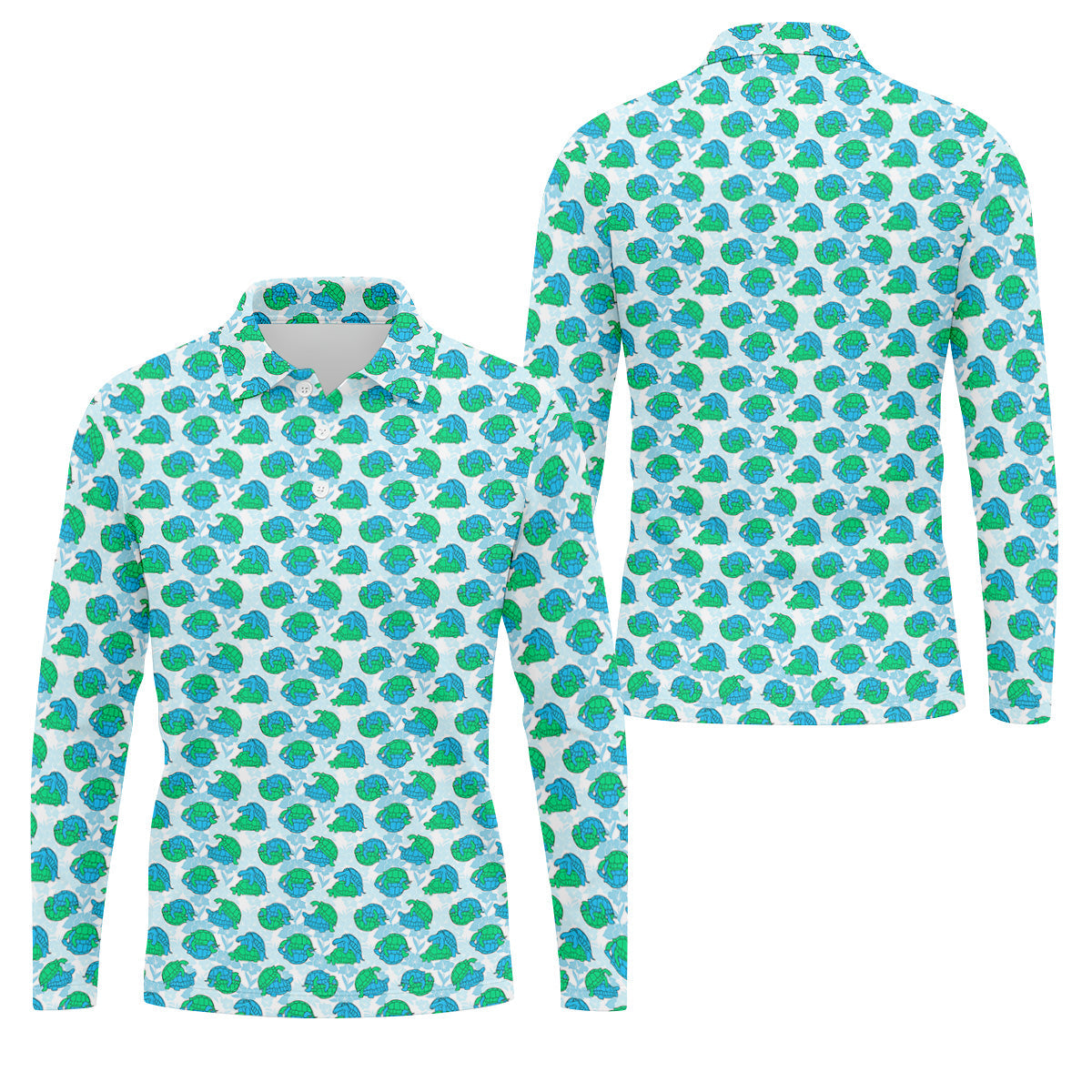Funny Turtle Naughty Position Golf Tops For Men, Valentines Golf Gift, Golf Gift For Men