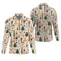 Vintage Nutcracker Christmas Golf Shirt, Men's Golf Polo Shirts, Cute Golf Outfit, Golf Gift For Men