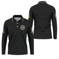 All Cancer Matters Multicolor Ribbon Golf Polo Shirt, Mens Golf Shirts, Polo Shirts For Men