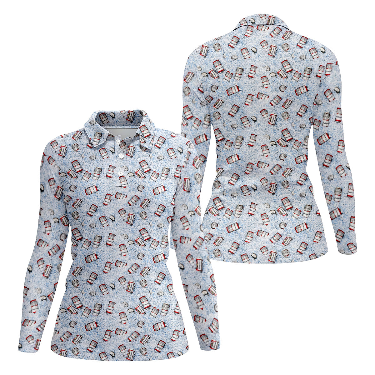 Puttweiser Funny Golf Shirts Women, Ladies Golf Shirts, Golf And Beer Golf Shirt For Women