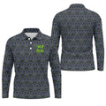 Foolish Mortals Haunted Halloween Polo Shirt, Printed Golf Shirts, Golf Apparel For Men