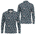 Boho Succulent And Cactus Hawaiian Golf Shirt, Mens Golf Polo, Printed Golf Shirts