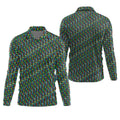 Autism Awareness Colorful Letters Seamless Pattern Golf Tops For Men, Polo Shirts For Men
