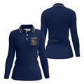 I Play Golf Because I Like It Not Because I'm Good At It Navy Golf Shirt, Funny Golf Shirt, Golf Shirt For Women