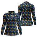 Video Game Controller Hawaiian Golf Shirt, Women's Golf Tops, Ladies Golf Shirts
