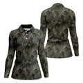 Duck Hunting Labrador Hawaiian Golf Shirt, Women's Golf Apparel, Golf Polo For Women