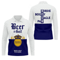 Beer And Golf The Perfect Combination Golf Tops For Men, Golf Shirts For Men, Polo Shirts For Men