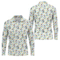 Funny Easter Bunny Golf And Beer Golf Shirts For Men, Men's Funny Golf Shirts, Polo Shirts For Men