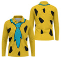 Yellow Stone Age Costume Hawaiian Golf Shirt, Mens Golf Polo, Golf Shirts For Men