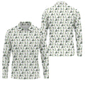 Funny Toucan Golf Pose White And Green Golf Tops For Men, Polo Shirts For Men, Golf Shirts For Men