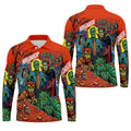 I Remember Halloween Classic Monster Golf Polo Shirt, Men's Golf Shirts, Hawaiian Golf Shirt