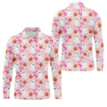 Ghost Coquette Candy Halloween Fun Golf Shirts For Men, Golfing Apparel, Golf Shirts For Men