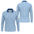 Fore Right Cold As Slice Golf And Beer Golf Shirts For Men, Polo Shirts For Men, Golfing Apparel