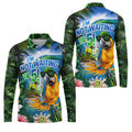 Parrot Life Not Waiting Til 5 Tropical Golf Shirt, Hawaiian Golf Shirt, Mens Golf Shirts, Golf Apparel For Men