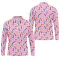 Funny Adult Novelty Pink Pattern Golf Shirt, Mens Polo Shirts, Golf Apparel For Men