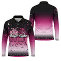 Save The Pumpkins Halloween Breast Cancer Golf Polo Shirt, Golf Apparel For Men