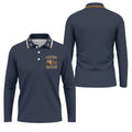 I Just Want To Play Golf Drink Beer And Take Naps Navy Golf Shirt, Men's Funny Golf Shirts