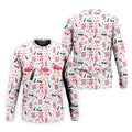 Par Then Bar Flamingo Golf Shirt, Tropical Party Polo Shirts For Men, Golf Shirts For Men